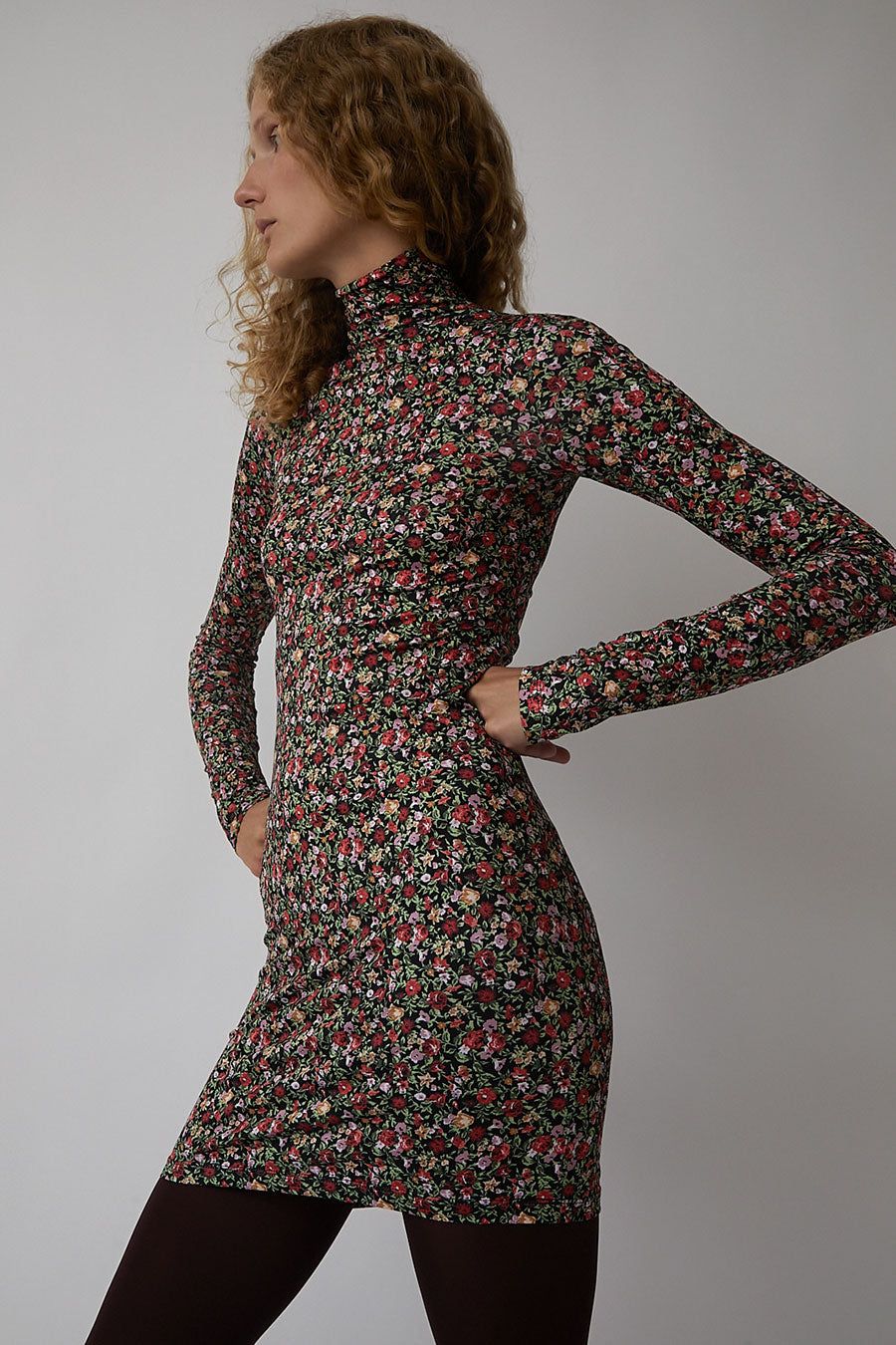 Marios Fitted Mini Dress in Floral sold by No. 6 product image thumbnail 5