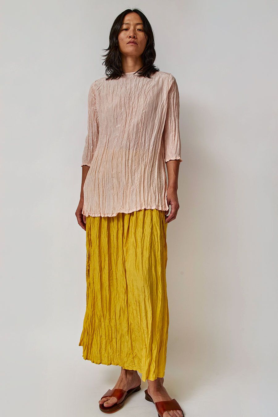 Anaak Palma Pleated Tunic in Pale Pink sold by No. 6 product image thumbnail 6