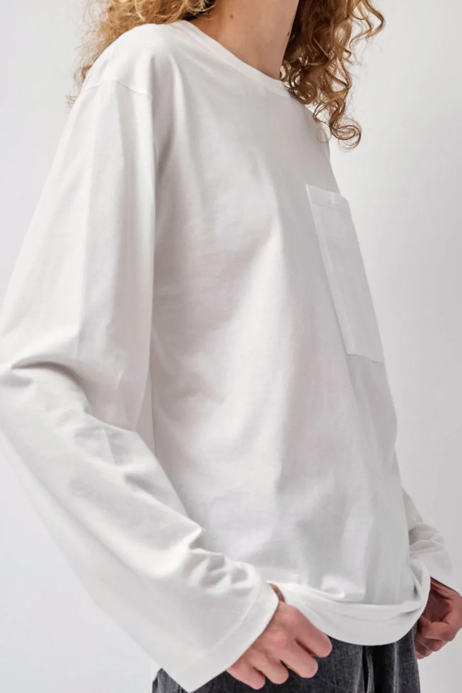 Can Pep Rey Unisex Long Sleeve T-Shirt in Off White sold by No. 6 product image thumbnail 2