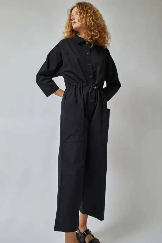 Girls of Dust Garage Suit in Black made by No. 6