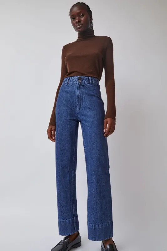 Maria Stanley Luna Pant in Denim made by No. 6