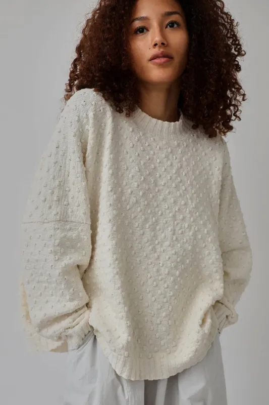 Lauren Manoogian Dots Pullover in Natural made by No. 6