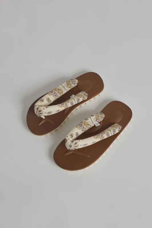 Suicoke GTA-PT05 in Ivory and Brown made by No. 6