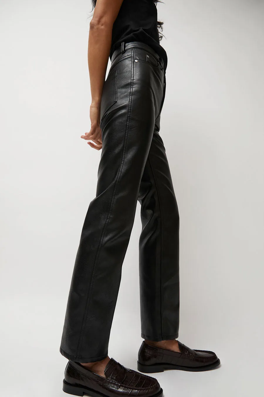No.6 Erik Jean in Black Faux Leather sold by No. 6 product image thumbnail 5