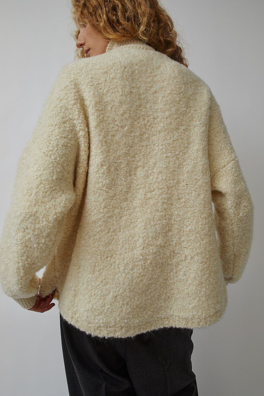 CORDERA Wool and Mohair Jacket in Natural sold by No. 6 product image thumbnail 6