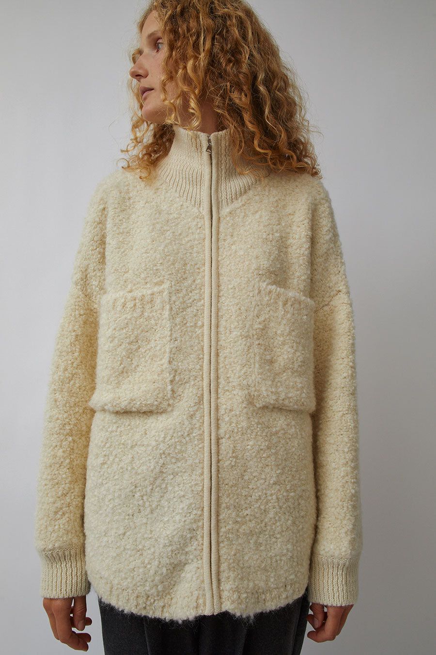 CORDERA Wool and Mohair Jacket in Natural sold by No. 6 product image thumbnail 2