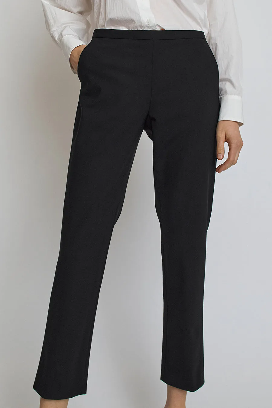6397 Slim Pull On Pant in Black sold by No. 6 product image thumbnail 3