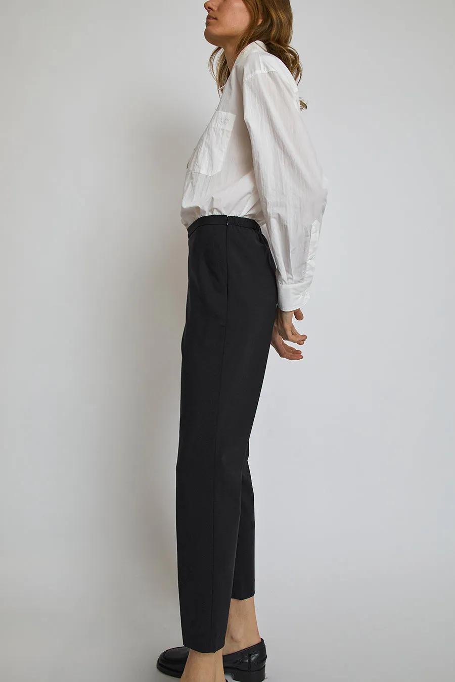 6397 Slim Pull On Pant in Black sold by No. 6 product image thumbnail 2
