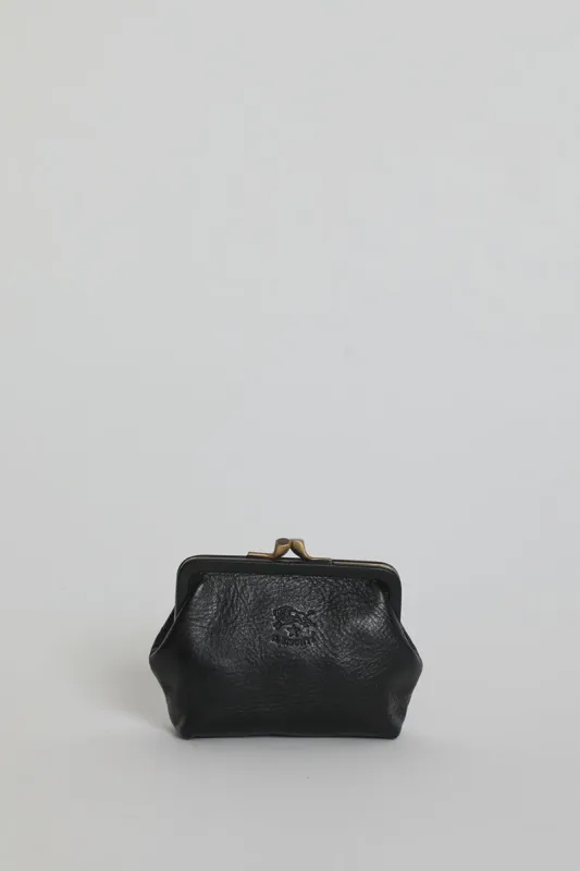 Il Bisonte Coin Purse in Nero made by No. 6
