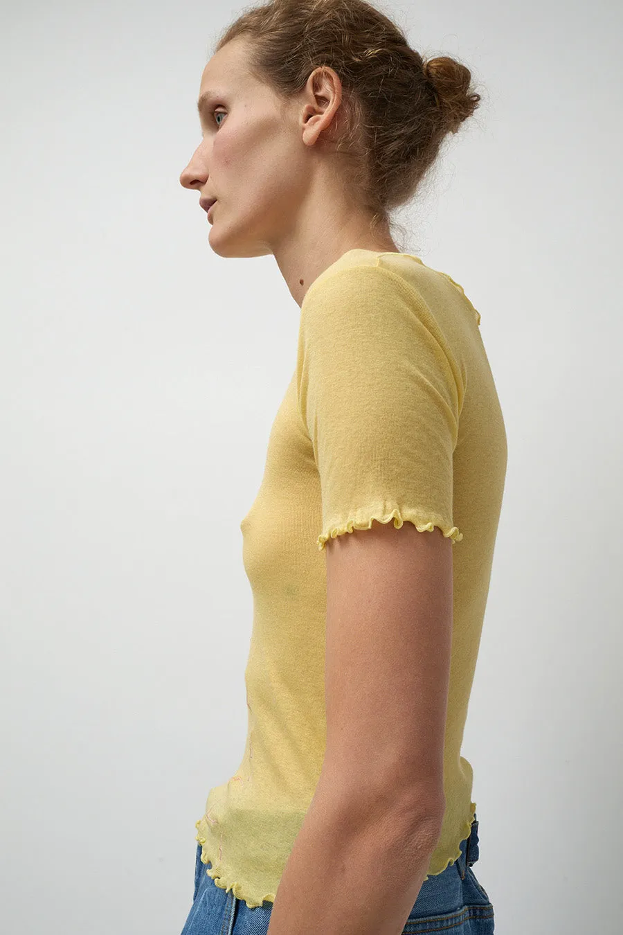 Baserange Gerrymandered Tee in One Yellow sold by No. 6 product image thumbnail 2