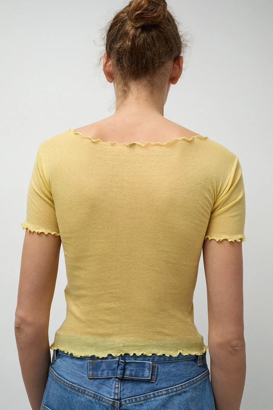 Baserange Gerrymandered Tee in One Yellow sold by No. 6 product image thumbnail 3