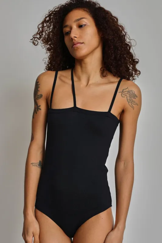 Baserange Nida Swimsuit in Black made by No. 6