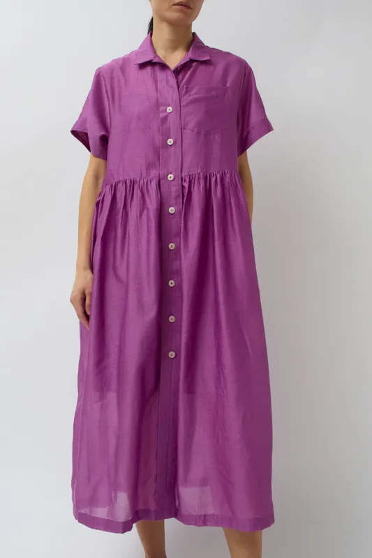 NYMANE Stockholm Dress in Grape sold by No. 6