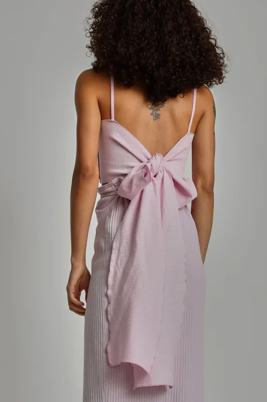 Baserange Mye Wrap Top in Nimbus Purple made by No. 6