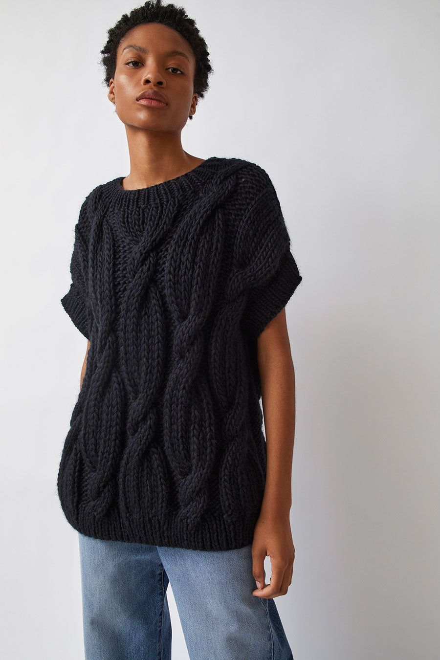 Kotika Classic Onion Vest in Black sold by No. 6