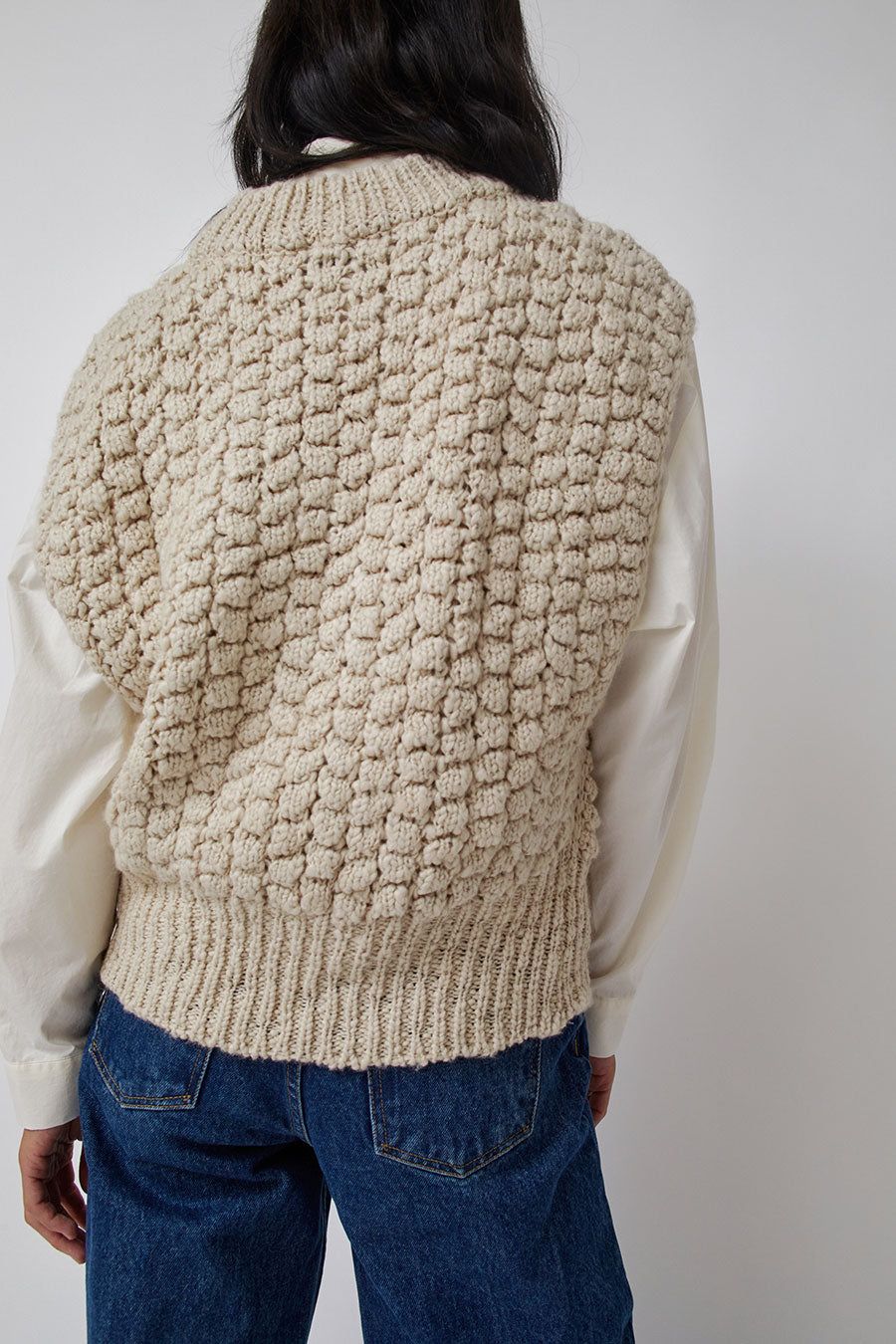 Amomento High Neck Crop Vest in Beige sold by No. 6 product image thumbnail 5