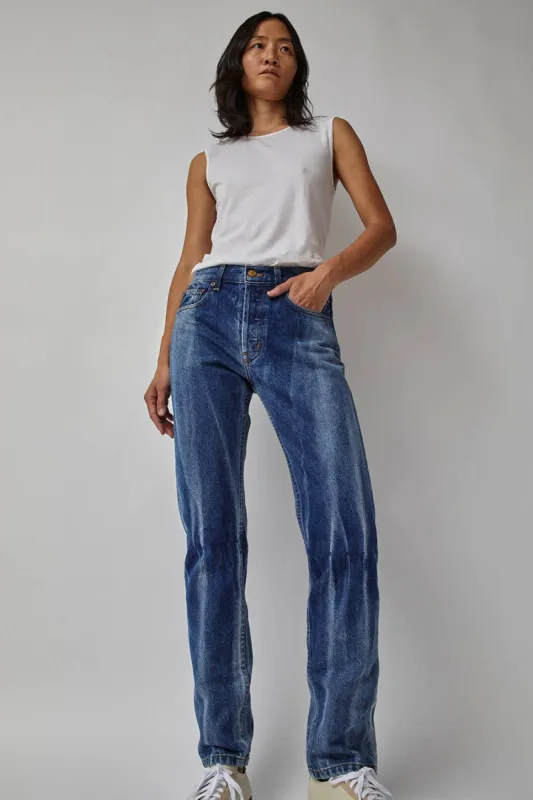 B Sides Brit Jean in Duffle Wash made by No. 6