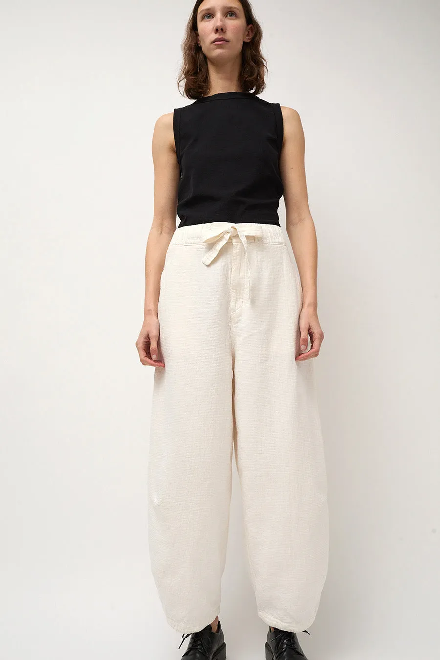 Girls of Dust Sultan Pants in Milk sold by No. 6