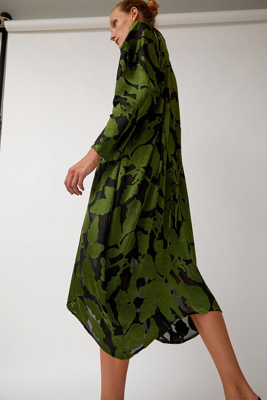 Henrik Vibskov Tomato Dress in Black Green Tomato sold by No. 6 product image thumbnail 2