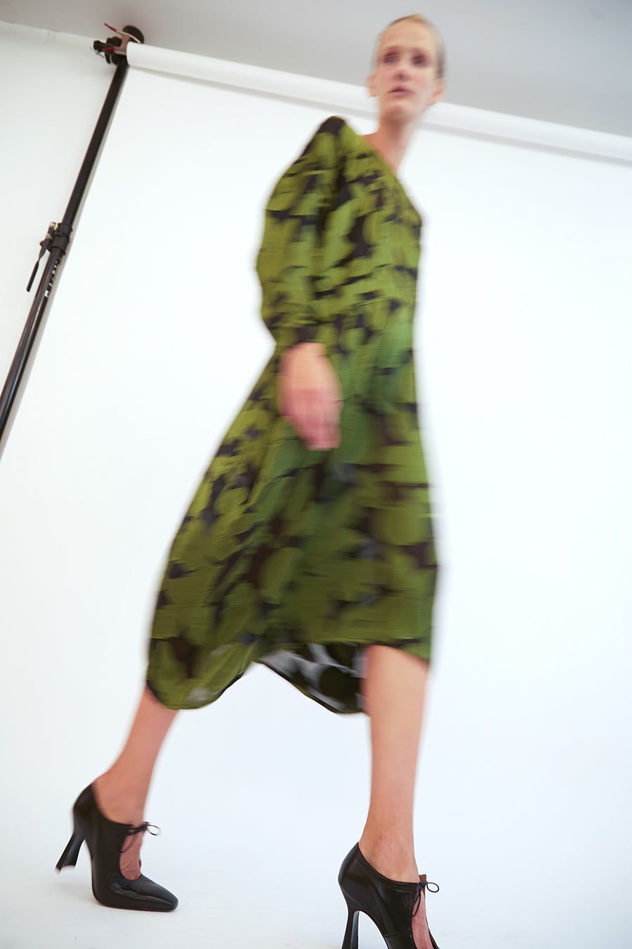 Henrik Vibskov Tomato Dress in Black Green Tomato sold by No. 6 product image thumbnail 5