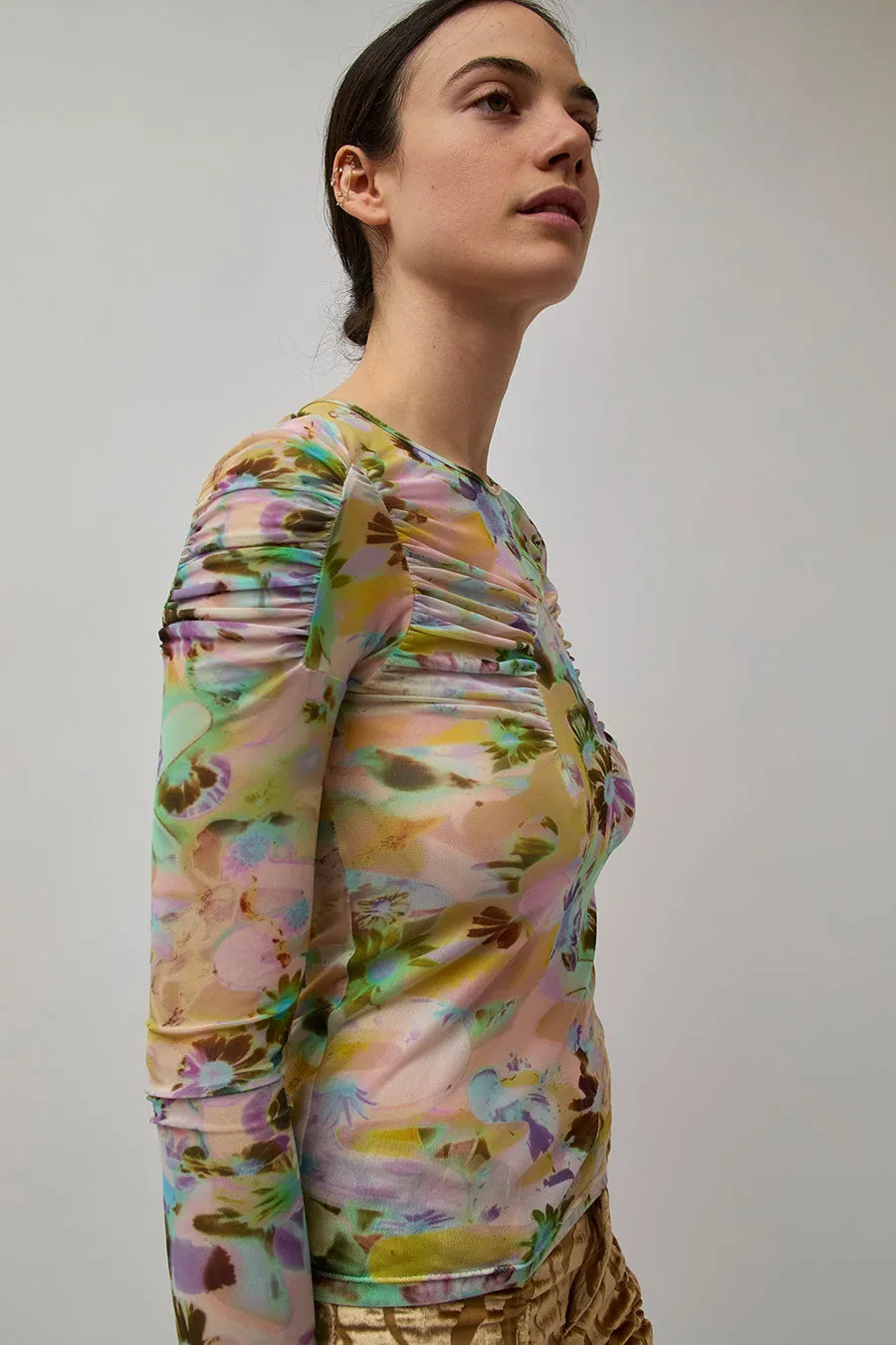 Collina Strada Arc Long Sleeve Top in Flower Puzzle sold by No. 6 product image thumbnail 4