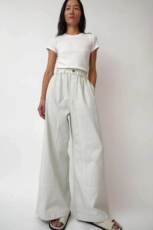 Atelier Delphine Dorian Pant in Moon sold by No. 6