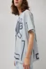 Collina Strada Painted Tee in Storm sold by No. 6