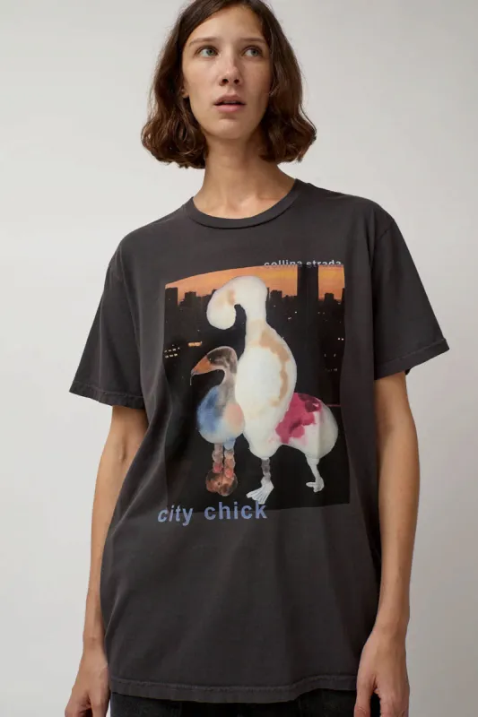 Collina Strada Graphic Tee in City Chick made by Collina Strada