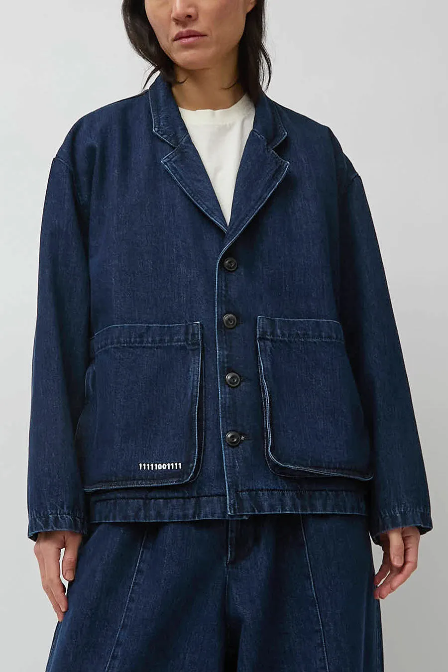 Société Anonyme Kensington Jacket in Blue Stone sold by No. 6