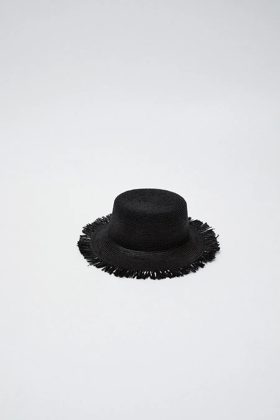 Modern Weaving Square Bucket Hat in Black sold by No. 6 product image thumbnail 2