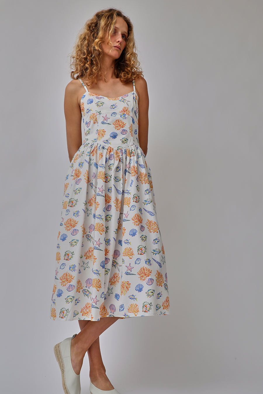 Ciao Lucia Nicci Dress in Conch sold by No. 6