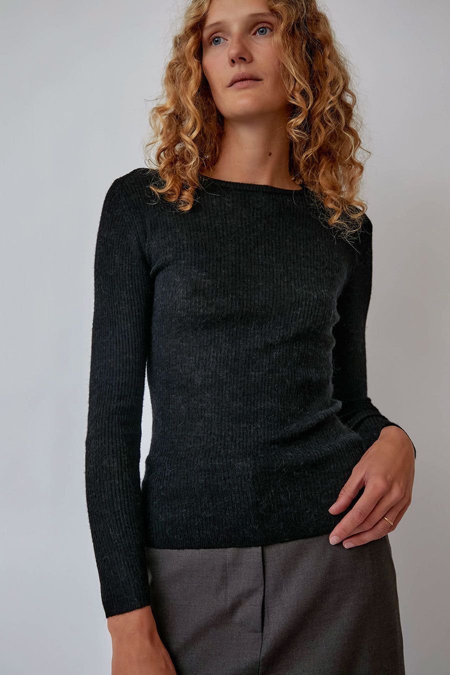 Rue Blanche Underlux Ribs in Black sold by No. 6 product image thumbnail 3