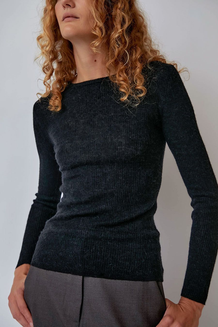 Rue Blanche Underlux Ribs in Black sold by No. 6 product image thumbnail 5