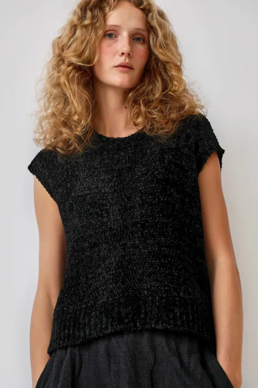 Boboutic Parallelo Vest in Black made by No. 6