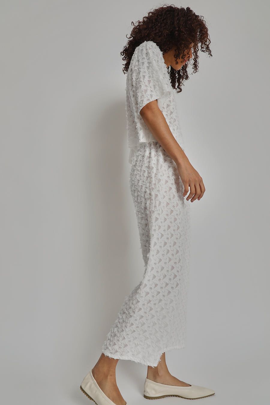 Vladimir Karaleev Fani Pant in White sold by No. 6 product image thumbnail 3
