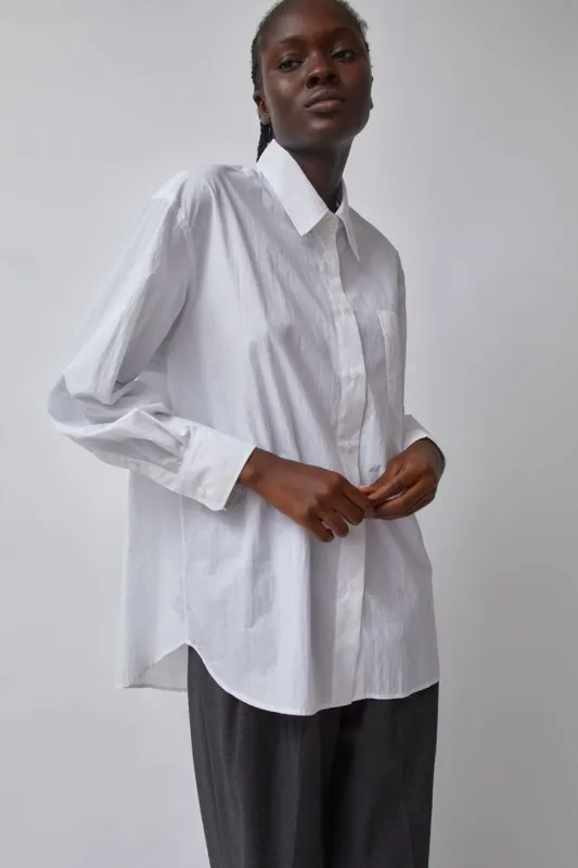 Mijeong Park Oversized Shirt in White sold by No. 6