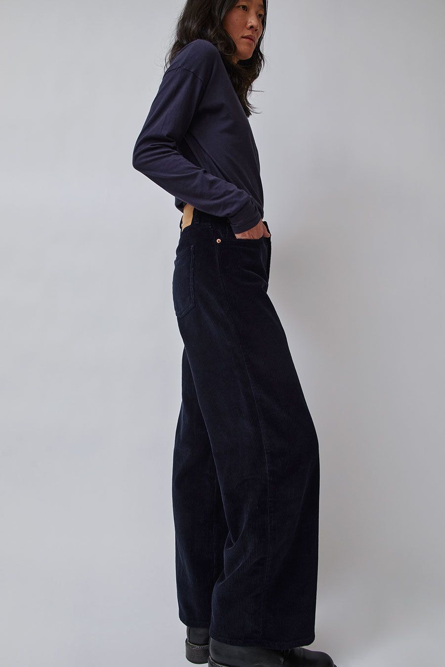 B Sides Elissa Jean in Marine Corduroy sold by No. 6 product image thumbnail 4