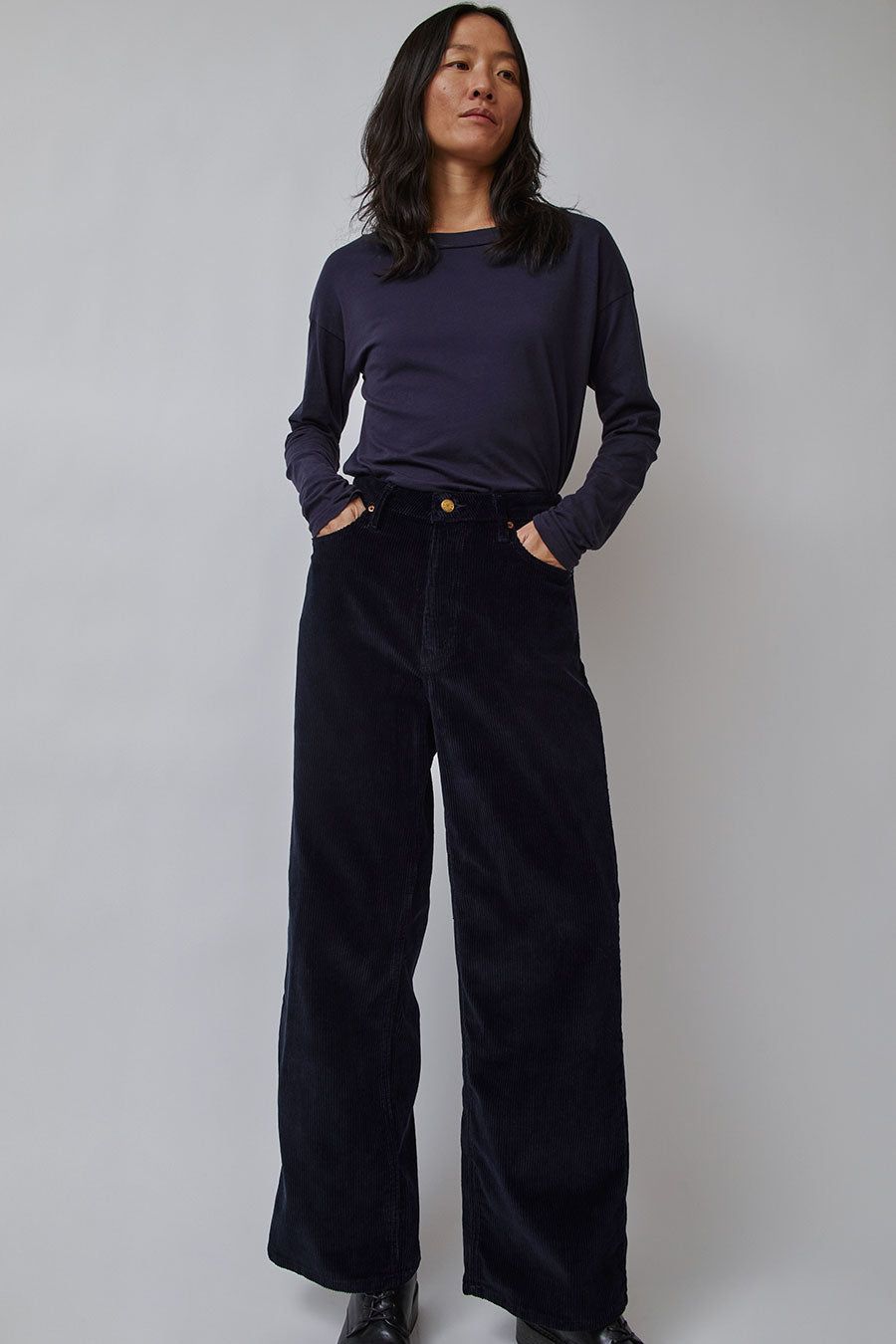 B Sides Elissa Jean in Marine Corduroy sold by No. 6 product image thumbnail 2
