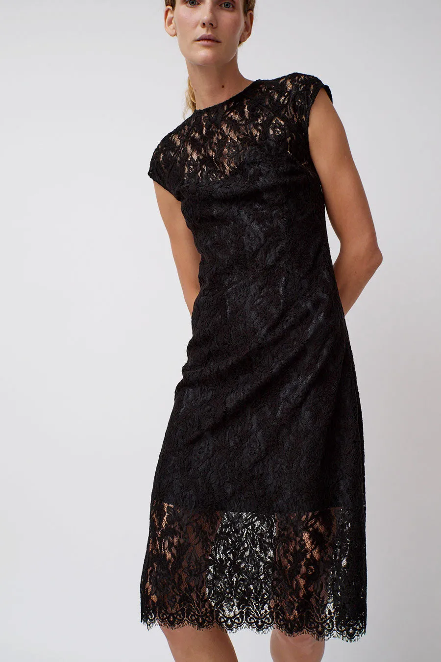 No.6 Erika Dress in Black Lace sold by No. 6 product image thumbnail 4