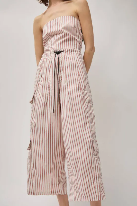 KkCo Basalt Pant in Striped Pepper made by No. 6