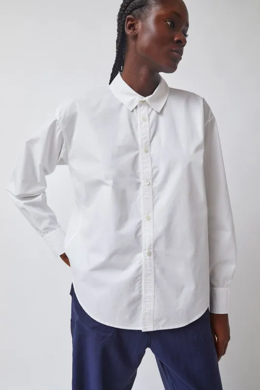Heather Harlan Easy Shirt in White made by No. 6
