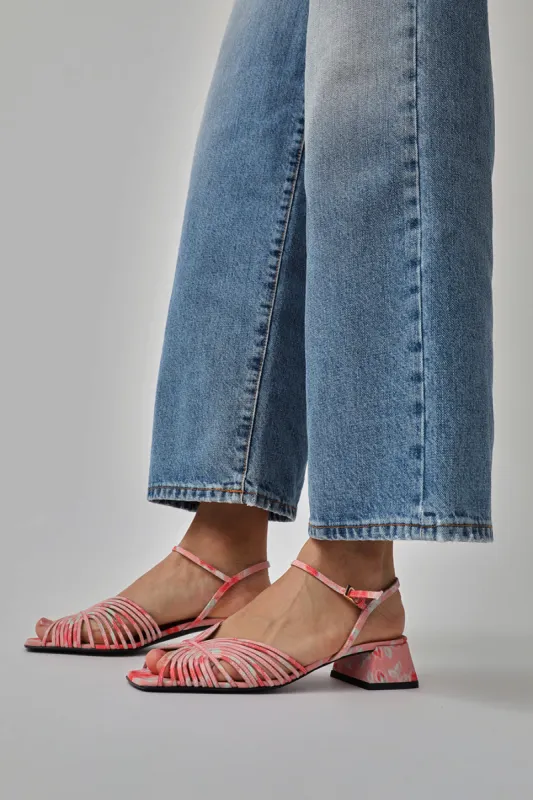 Suzanne Rae Low 70's Maryjane in Pink Rose made by No. 6