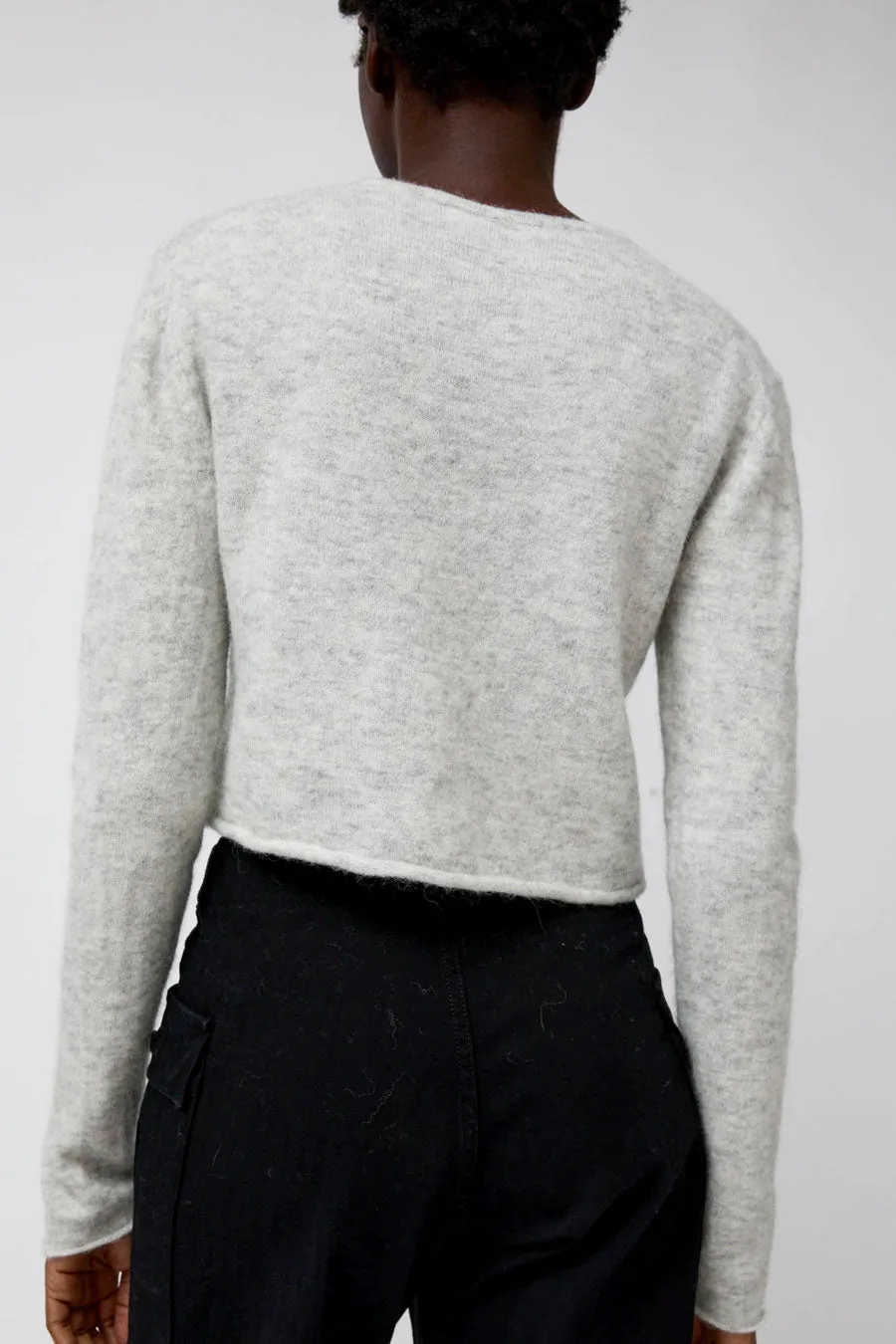 Nothing Written Kotte Alpaca Round Cardigan in Gray sold by No. 6 product image thumbnail 5