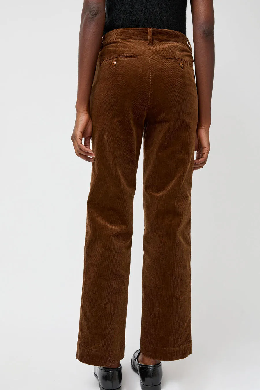 Nothing Written Corduroy Straight Pants in Brown sold by No. 6 product image thumbnail 3