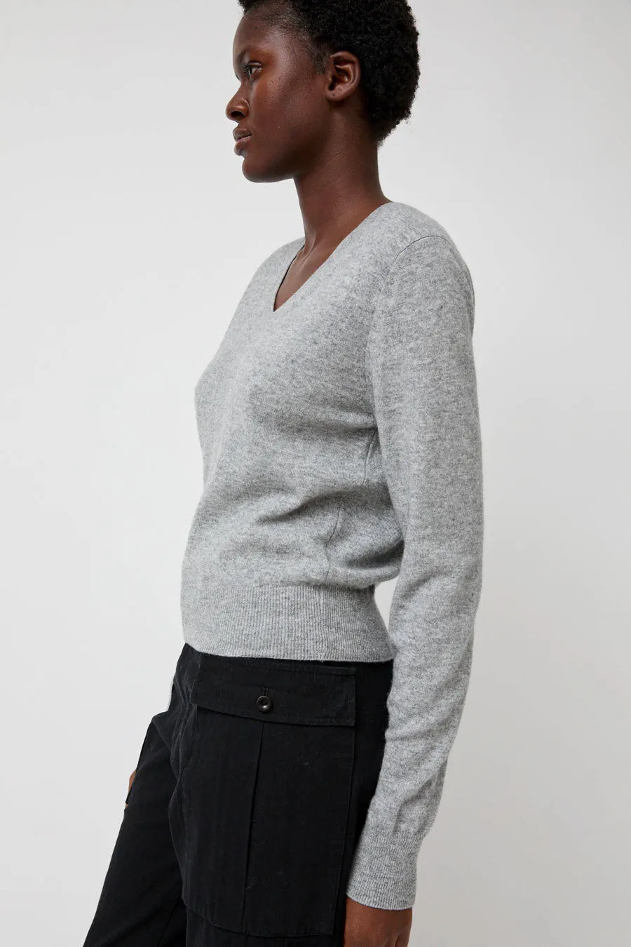 Nothing Written Hany Cashmere Knit in Gray sold by No. 6 product image thumbnail 2