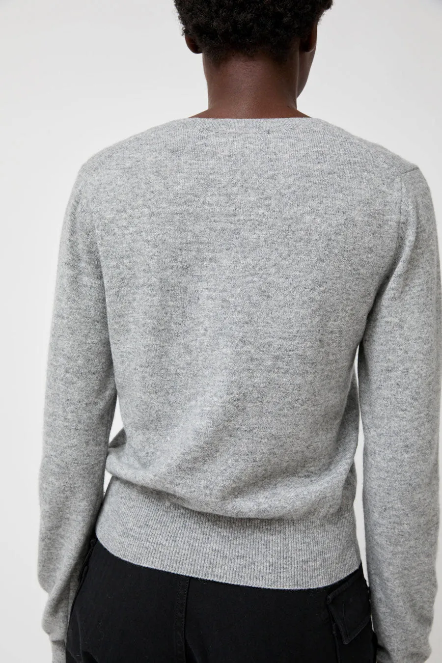 Nothing Written Hany Cashmere Knit in Gray sold by No. 6 product image thumbnail 5