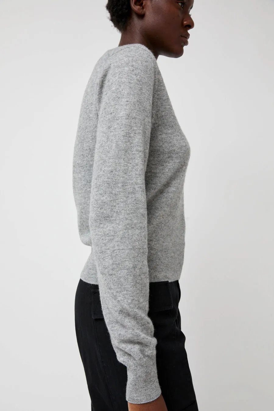 Nothing Written Hany Cashmere Knit in Gray sold by No. 6 product image thumbnail 4