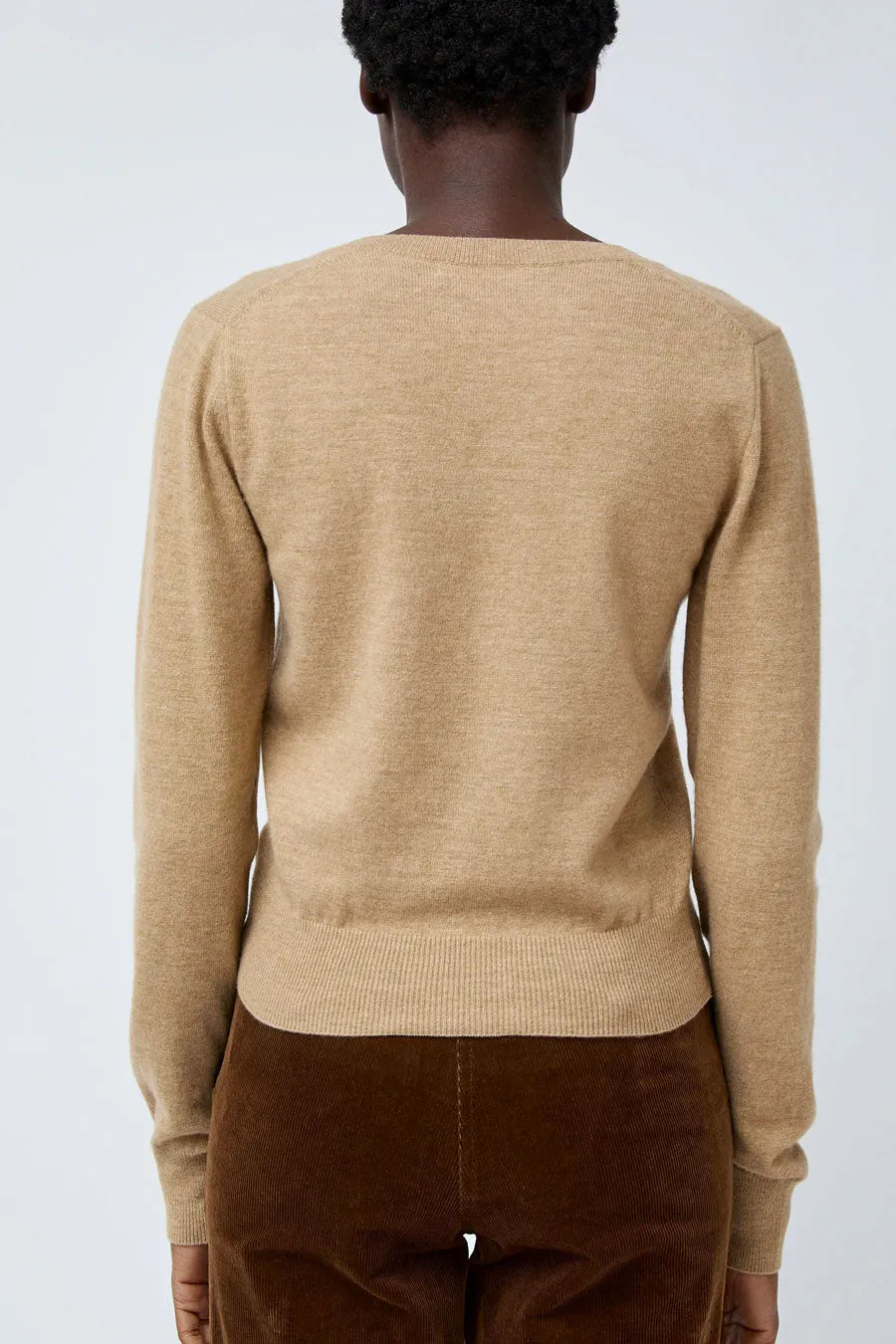 Nothing Written Hany Cashmere Knit in Camel sold by No. 6 product image thumbnail 5