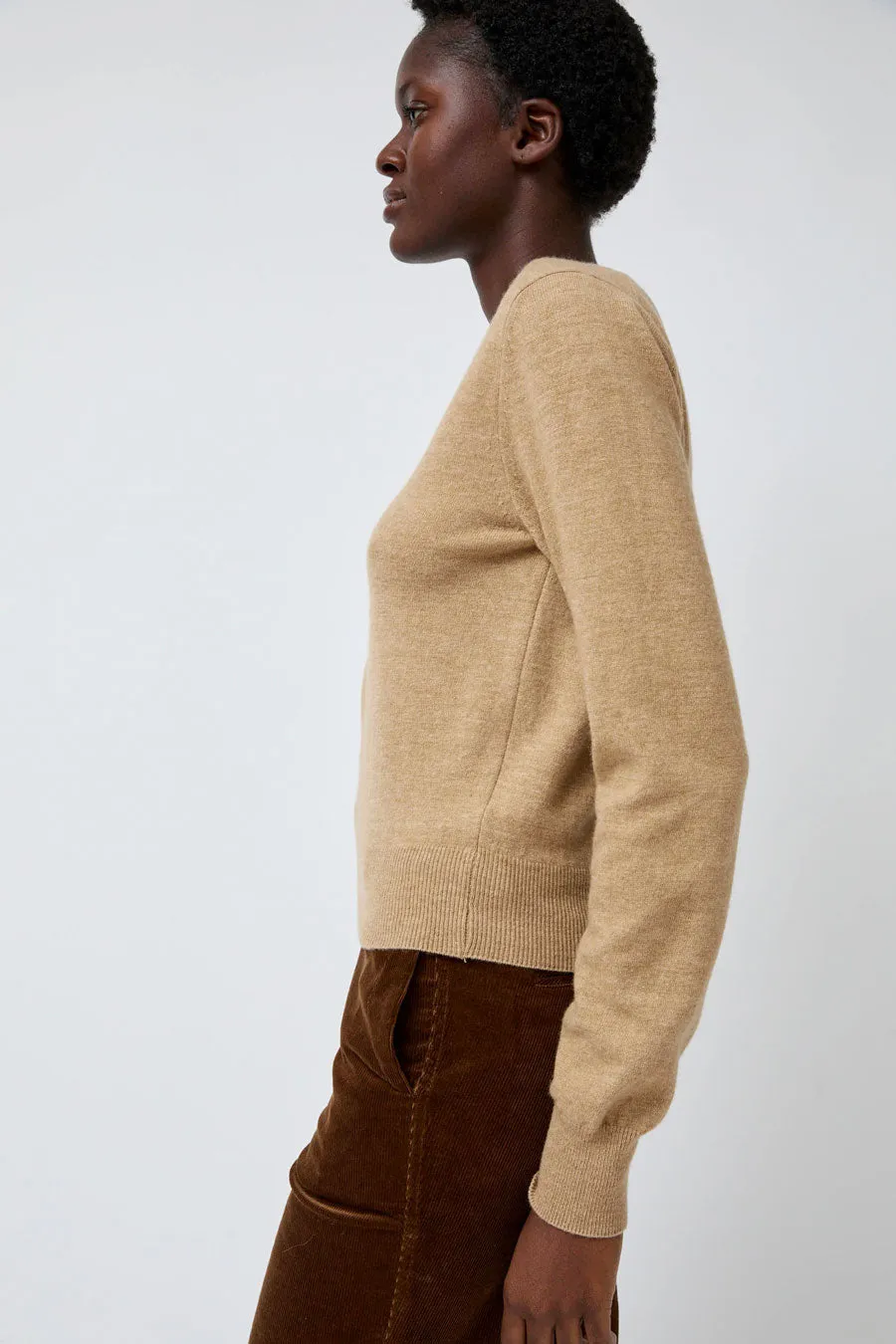 Nothing Written Hany Cashmere Knit in Camel sold by No. 6 product image thumbnail 3