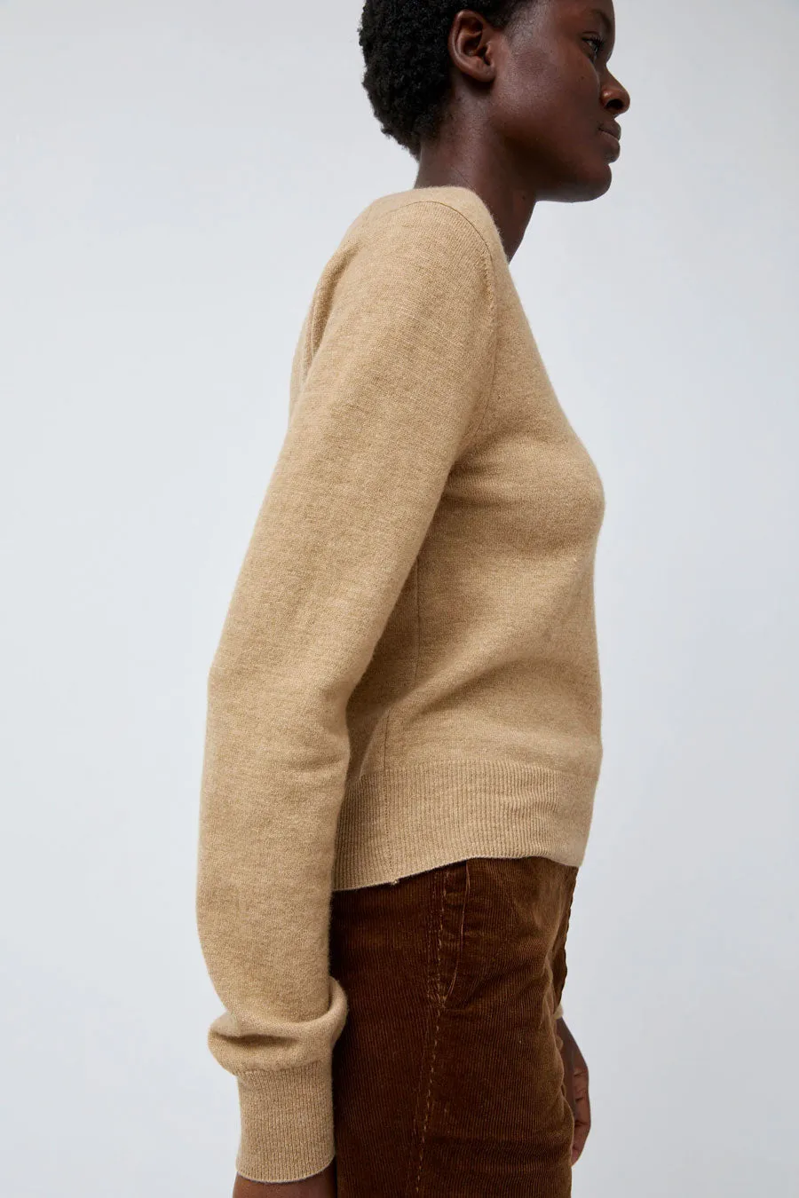 Nothing Written Hany Cashmere Knit in Camel sold by No. 6 product image thumbnail 4
